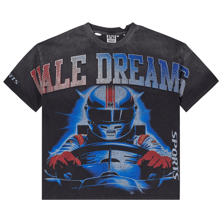 Vale Speed Bling Tee Black