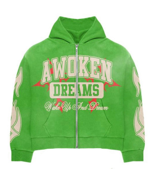 Awoken Dreams OG Sweatsuit Slime Green