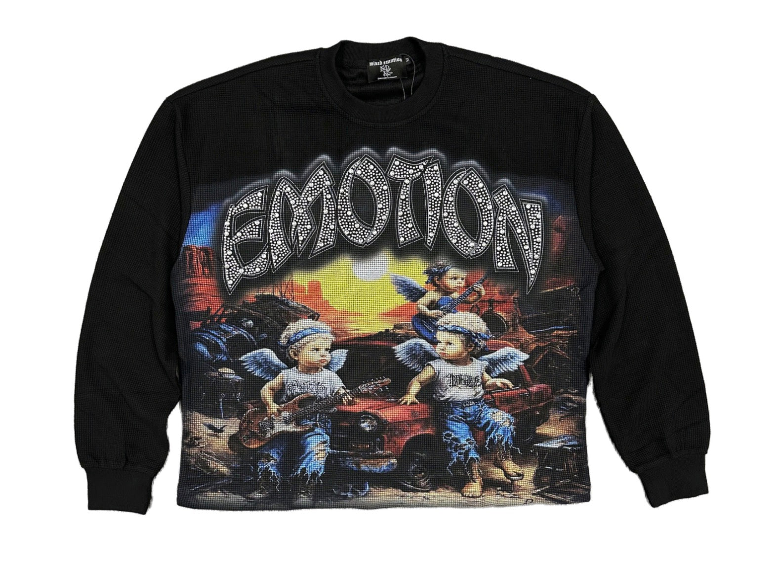 Mixed Emotion Sunrise Thermal Long Sleeve Tee