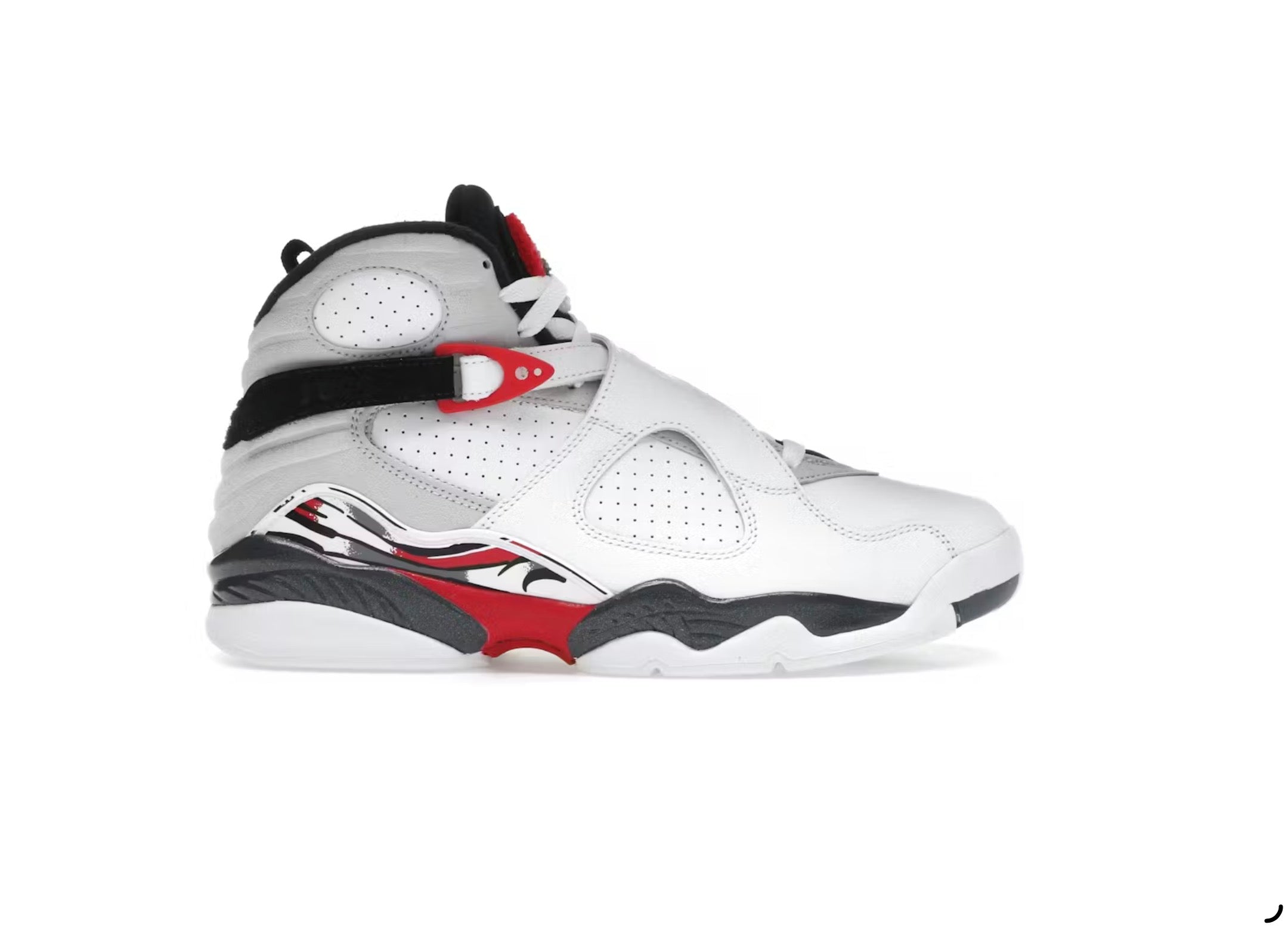 Jordan 8 Retro White True Red (2025)