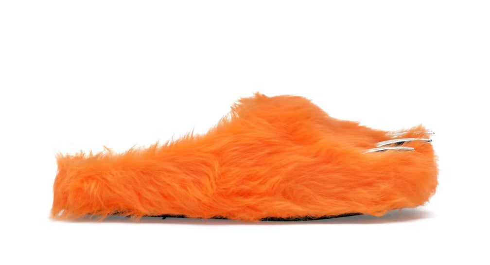 Bravest Chief Keef Orange Bear Claw Mules