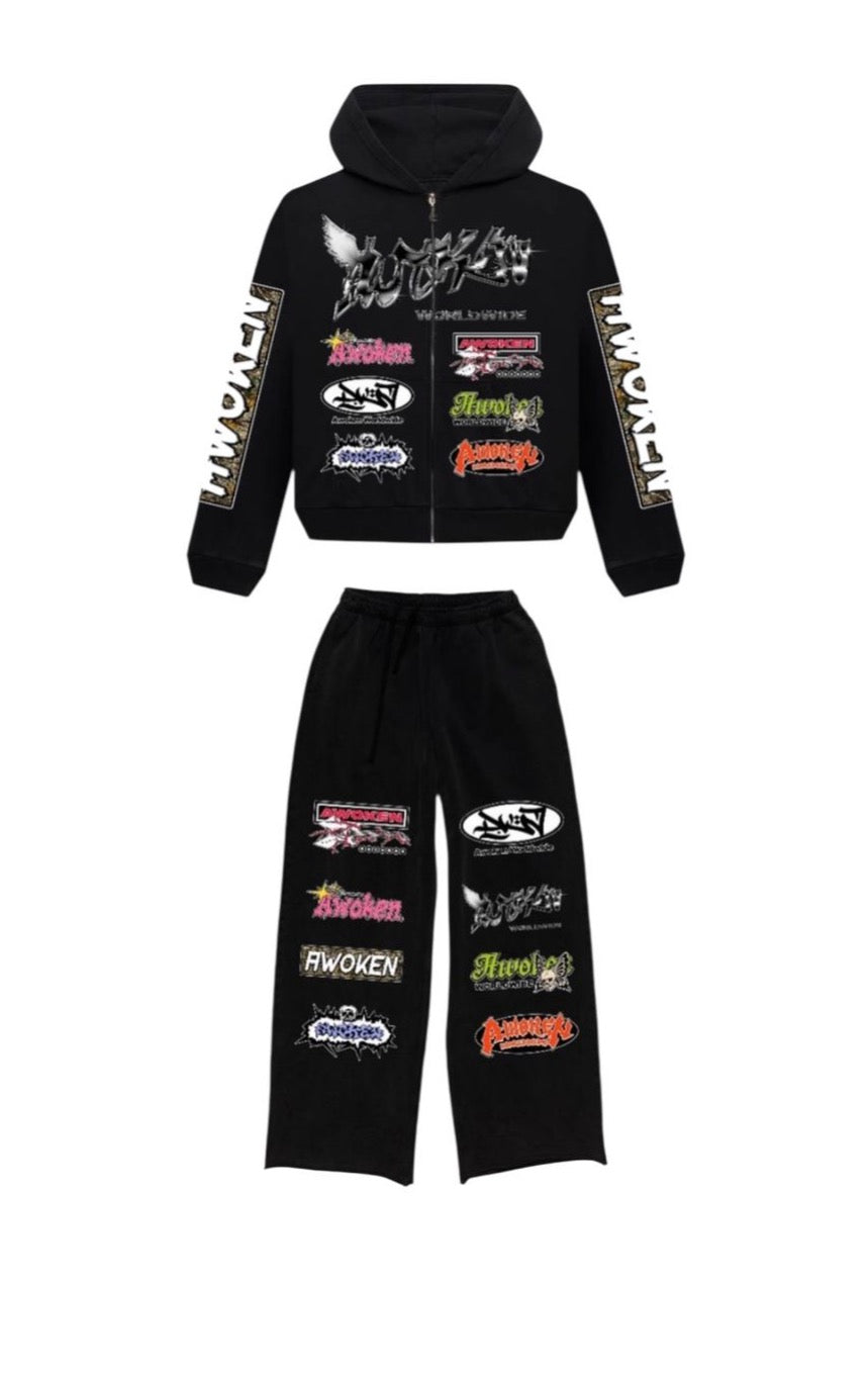 Awoken Dreams Black Logo Set