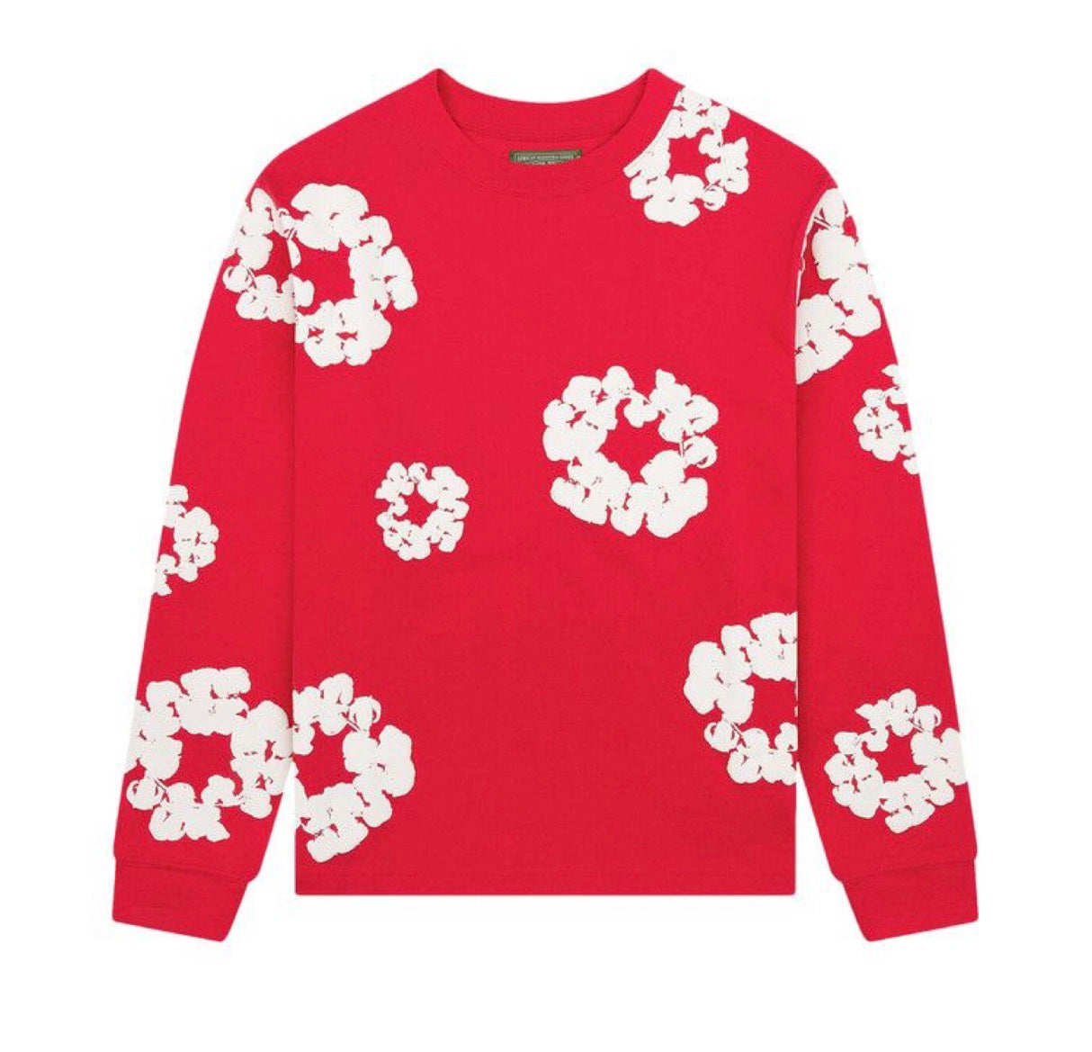 Denim Tears Red Longsleeve