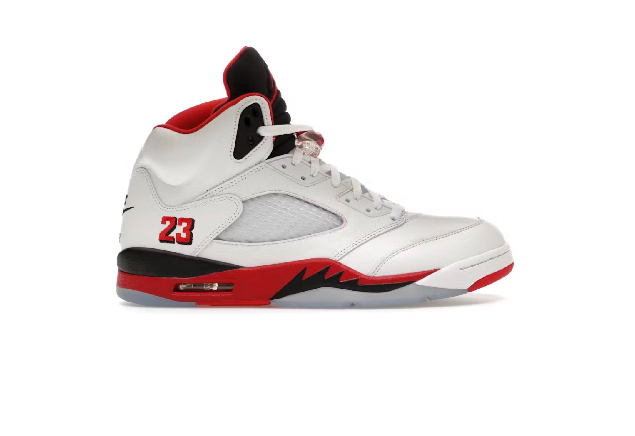 Jordan 5 Retro Fire Red Black Tongue (2025) (GS)