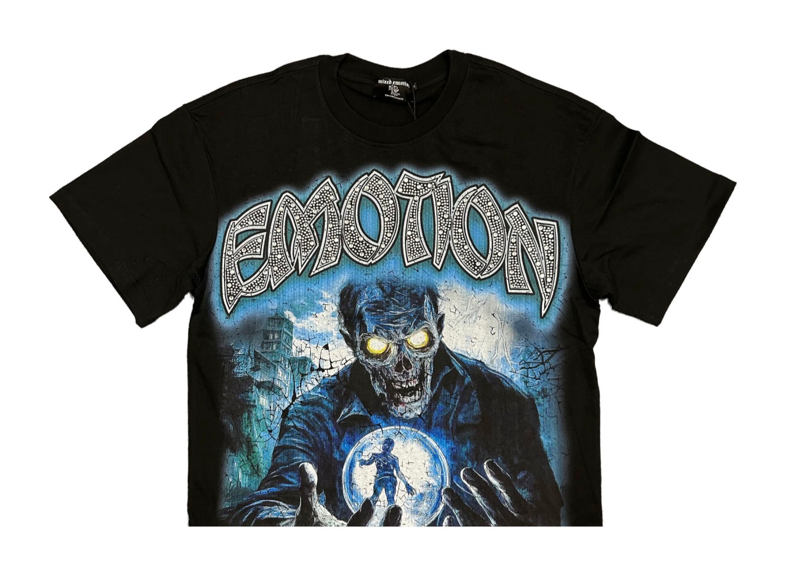 Mixed Emotions Spirt Blue Tee