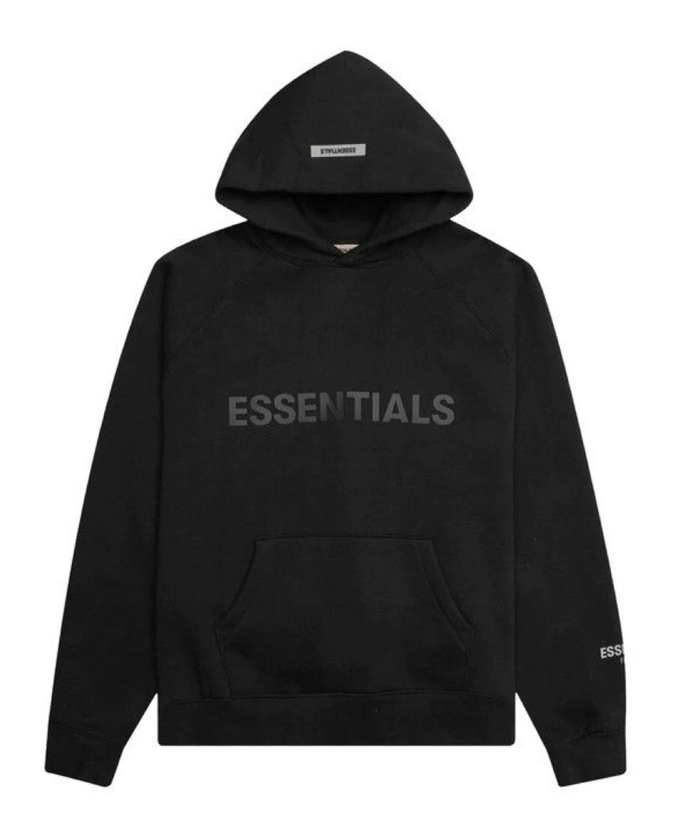 Fear of God Essentials (FW20) Black Pullover Hoodie
