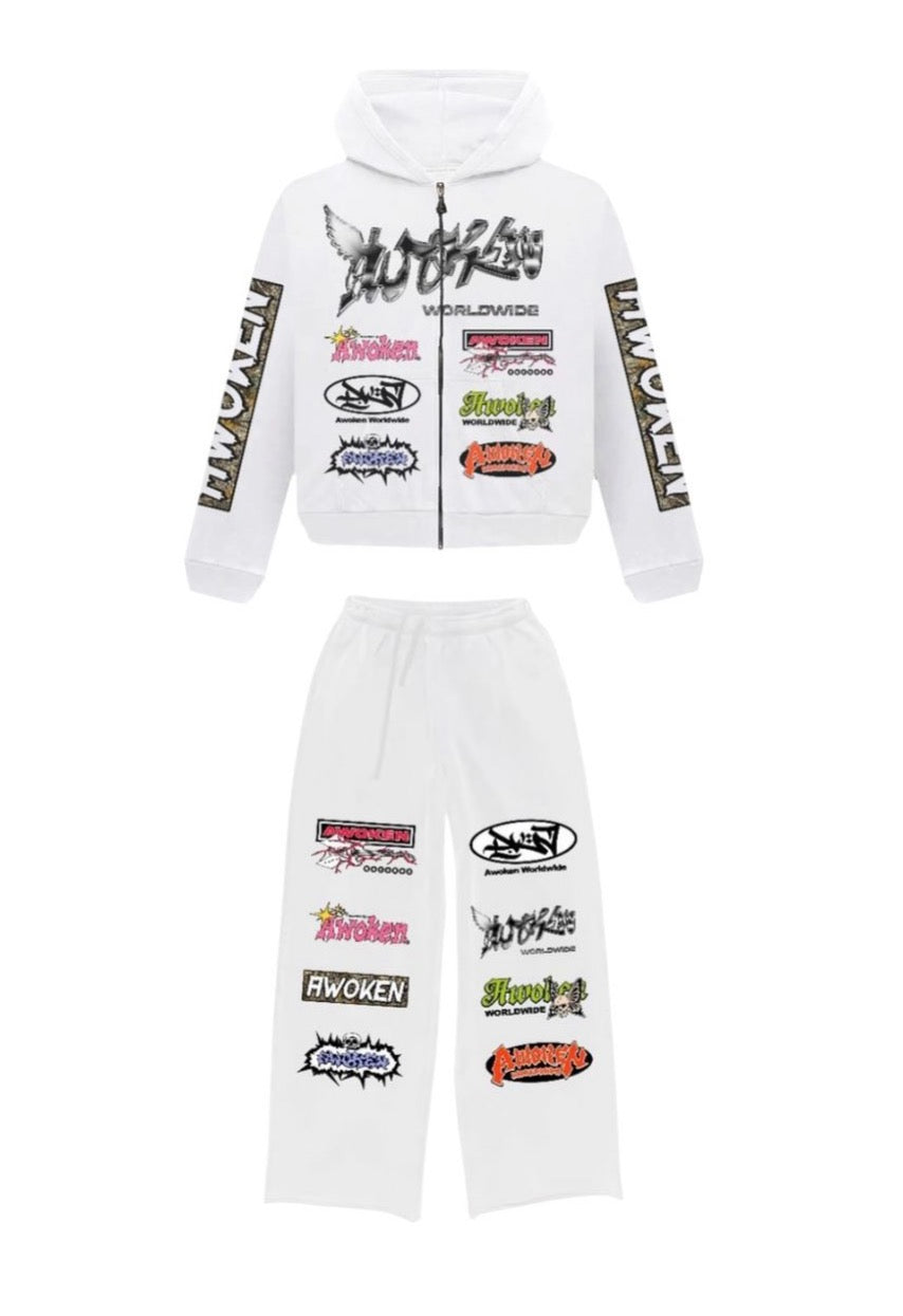 Awoken Dreams White Logo Set