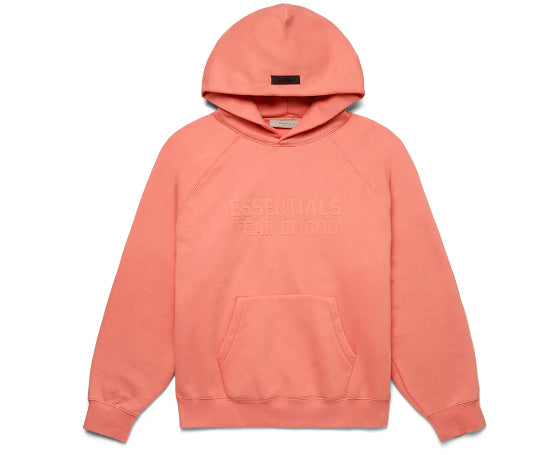 Fear of God Essentials Hoodie Coral