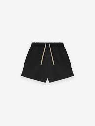 Fear Of God Essentials Heavy Fleece Soccer Short Black