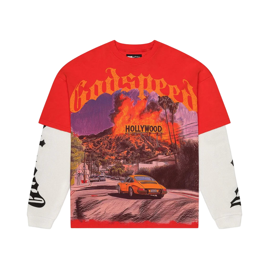 Godspeed Scandalous Long Sleeve Red