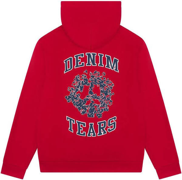 Denim Tears Denim University Zip Hoodie Red
