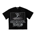 Mixed Emotion Black Scar Tee